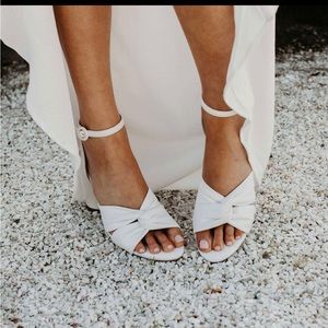 Bridal wedding heels (Ivory)